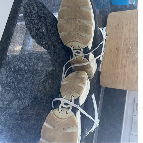 Chanel Denim Cloth Trainer - Picture 8 of 8